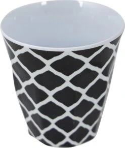 Bo-Camp Servies - Mix & Match - 16 Delig - Zwart/Wit -Campingwinkels 1019x1200 4