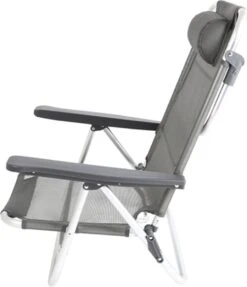 Bo-Camp Beach Chair - Monaco - Aluminium - Grijs 25 Bo-Camp Beach Chair - Monaco - Aluminium - Grijs -Campingwinkels 1032x1200 2