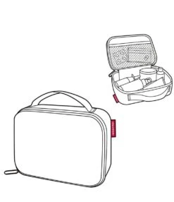 Reisenthel Thermocase Lunchbox - 1,5L - Dots Zwart -Campingwinkels 1038x1200 8