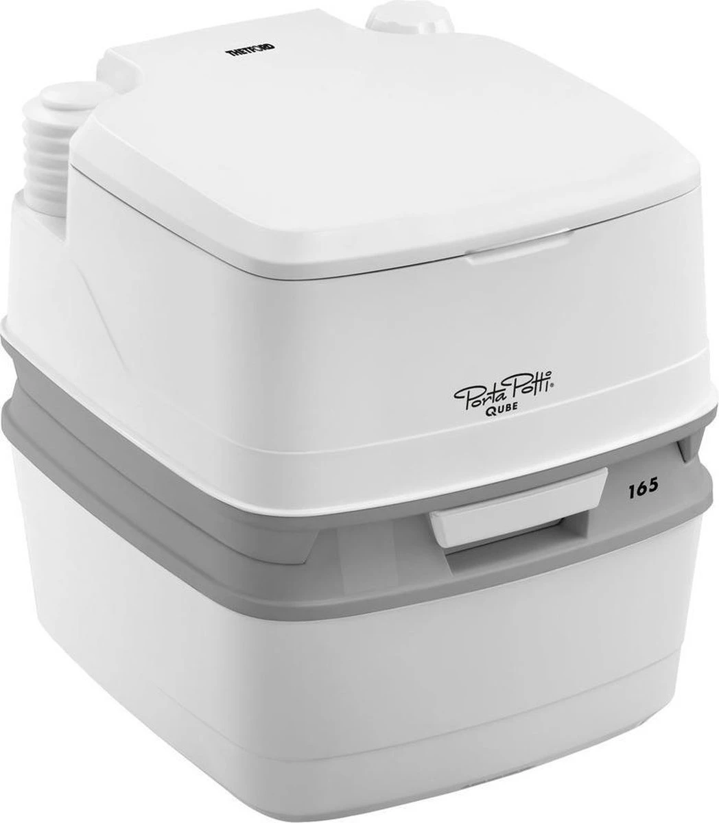 Thetford Qube 165 Porta Potti - Wit 2 Thetford Qube 165 Porta Potti - Wit - Afbeelding 2