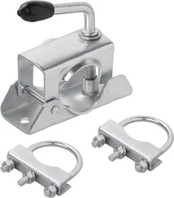 PROPLUS Pro Plus Klem Voor Neuswielen Of Steunpoten Ø 48 Mm - Met U-Beugel 60/70 Mm - 2 Stuks -Campingwinkels 1056x1200 4