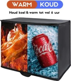 Koeltas - 28 Liter - Geïsoleerde Koeltas - Lunchtas - Picknicktas - Koeltas Lunch - Koeltassen - Koelzak -Campingwinkels 1063x1200 4