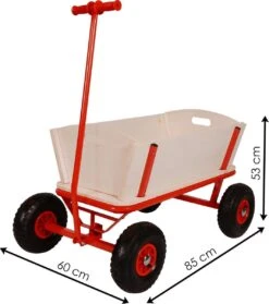 Benson Bolderkar - Bolderwagen Hout - Strandwagen - Kinderen - Boodschappenkar -Campingwinkels 1064x1200 5