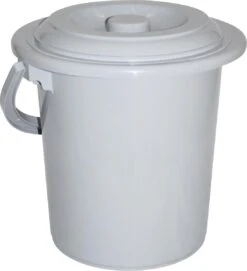 Curver Toiletemmer Met Deksel - 10L - 31 Cm - Lichtgrijs -Campingwinkels 1093x1200 2