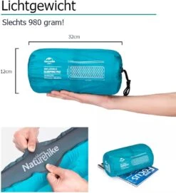 Naturehike® 3D Luchtmatras Premium - Comfortabel R-waarde 2.0 - Extra Dikke Slaapmat - Luchtbed Kamperen - Opblaasbaar Matras - Lichtgewicht - Outdoor - Camping 16 Naturehike® 3D Luchtmatras Premium - Comfortabel R-waarde 2.0 - Extra Dikke Slaapmat - Luchtbed Kamperen - Opblaasbaar Matras - Lichtgewicht - Outdoor - Camping -Campingwinkels 1095x1200 5