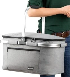 Bomoe Koeltas Picknickmand Opvouwbaar IceBreezer K47 - 47x27x26 Cm - 32 Liter- Perfect Voor Barbecues Of Boodschappen -Campingwinkels 1101x1200 5