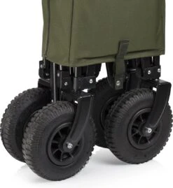 Campart Bolderkar HC-0915 - Opvouwbaar - Bolderwagen Met Stevig Harmonicaframe - Inclusief Opbergtas En Bodemplaat - Groen -Campingwinkels 1101x1200 7