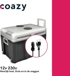 Koelbox Met Wielen Voor Auto & Camping Warm En Koud 40L - Frigobox Elektrisch 12v 230 Volt - MiniBar - Mini Koelkast | Verkoelt En Verwarmt | Eco-modus - Minibar - Mini Koelkast 20 Koelbox Met Wielen Voor Auto & Camping Warm En Koud 40L - Frigobox Elektrisch 12v 230 Volt - MiniBar - Mini Koelkast | Verkoelt En Verwarmt | Eco-modus - Minibar - Mini Koelkast -Campingwinkels 1112x1200 2
