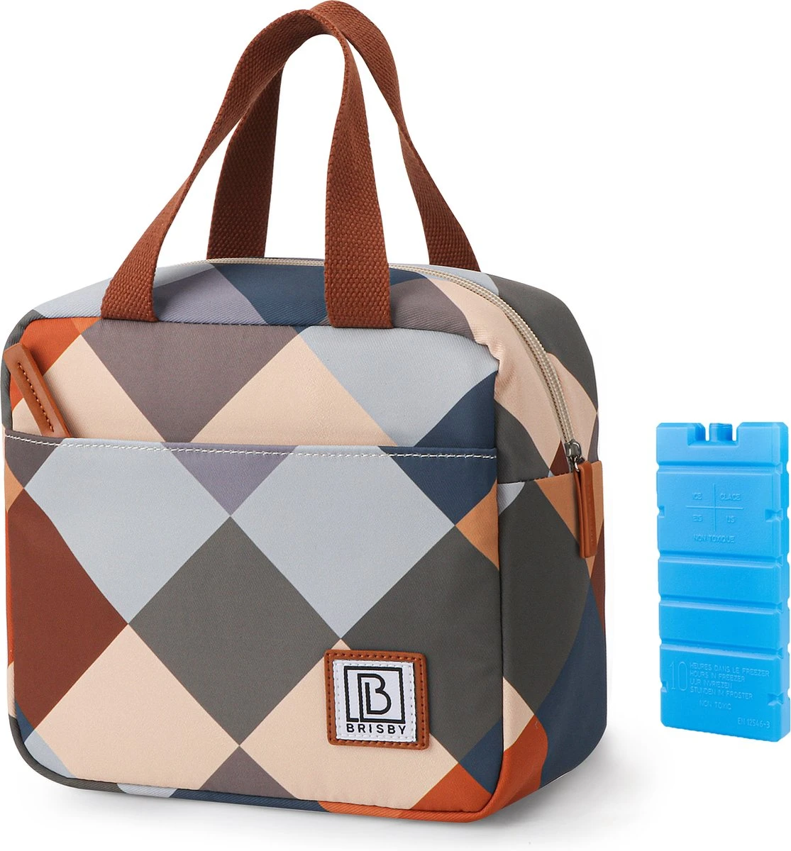 Brisby 4 Laags Geïsoleerde Koeltas - Lunchtas 4 Liter - Blok 1 Brisby 4 Laags Geïsoleerde Koeltas - Lunchtas 4 Liter - Blok