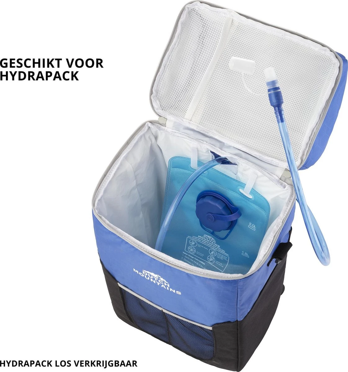 Dutch Mountains Koeltas Rugzak | Cooler Backpack 20 Liter | Picknicktas | Lunchtas | Koelrugzak | Strandtas | Blauw 6 Dutch Mountains Koeltas Rugzak | Cooler Backpack 20 Liter | Picknicktas | Lunchtas | Koelrugzak | Strandtas | Blauw - Image 6