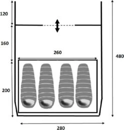Redwood Zephyr 280 PO - Tent 4-persoons - Tunnel Tent - Grijs -Campingwinkels 1140x1200 3
