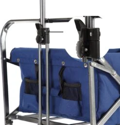AREBOS Handkar | Transportwagen | Apparatuurwagen | Opvouwbaar | Blauw -Campingwinkels 1150x1200 9