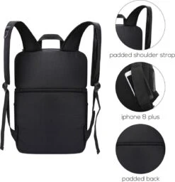 Koeltas Rugzak (28L) - Geschikt Voor 16 Blikjes - Lunchtas Voor Dames En Heren - Zwart -Campingwinkels 1159x1200 4