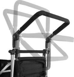 Tectake - Opvouwbare Bolderwagen Handkar Nico Zwart - 403549 -Campingwinkels 1164x1200 2