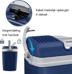 Tillvex- Koelbox, Coolbox, 24 Liter, Blauw -Campingwinkels 1165x1200 4