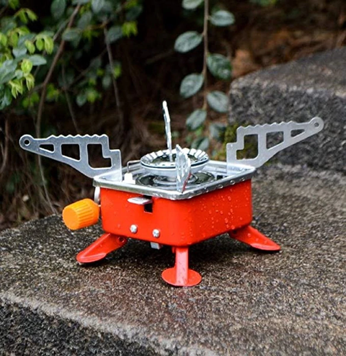 IBright Camping Gasbrander Kooktoestel - Compact En Opvouwbaar -Draagbare 1-pits Kookbrander 4 IBright Camping Gasbrander Kooktoestel - Compact En Opvouwbaar -Draagbare 1-pits Kookbrander - Image 4