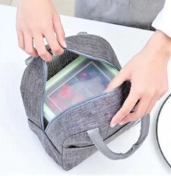 Koeltas - Lunchtas - Volwassenen En Kinderen - Compact & Handig: Zomer - Picknick -School - Lunch - Werk - Klassiek Grijs 22 Koeltas - Lunchtas - Volwassenen En Kinderen - Compact & Handig: Zomer - Picknick -School - Lunch - Werk - Klassiek Grijs -Campingwinkels 1168x1200 6