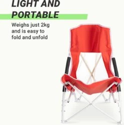 JEMIDI Lichtgewicht Inklapbare Draagbare Strandstoel - Opvouwbare Campingstoel Met Draagtas - Ademend En Comfortabel -Campingwinkels 1184x1200 3