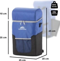 Dutch Mountains Koeltas Rugzak | Cooler Backpack 20 Liter | Picknicktas | Lunchtas | Koelrugzak | Strandtas | Blauw 11 Dutch Mountains Koeltas Rugzak | Cooler Backpack 20 Liter | Picknicktas | Lunchtas | Koelrugzak | Strandtas | Blauw -Campingwinkels 1184x1200 8