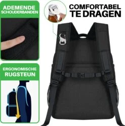 Brisby 4 Laags Geïsoleerde Koeltas Rugzak - 25 Liter - Met Handige Vakken Voor Bestek En Essentials - Waterafstotend Materiaal - Zwart 13 Brisby 4 Laags Geïsoleerde Koeltas Rugzak - 25 Liter - Met Handige Vakken Voor Bestek En Essentials - Waterafstotend Materiaal - Zwart -Campingwinkels 1192x1200 10