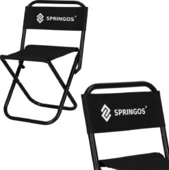 Springos Campingstoel | Kampeerstoel | Vouwstoel | Klapstoel | Zwart 20 Springos Campingstoel | Kampeerstoel | Vouwstoel | Klapstoel | Zwart -Campingwinkels 1192x1200