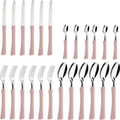 Di Solle Inova D - 6 Persoons Bestekset - Handige Opbergbak Met Raspdeksel - 26 Delig - Baby Pink 16 Di Solle Inova D - 6 Persoons Bestekset - Handige Opbergbak Met Raspdeksel - 26 Delig - Baby Pink -Campingwinkels 1193x1200 6