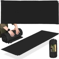 Springos Slaapmat | Zelfopblazend | 180 Cm | Inclusief Hoes | Zwart -Campingwinkels 1193x1200 8