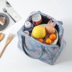 Koeltas - Lunchtas - Volwassenen En Kinderen - Compact & Handig: Zomer - Picknick -School - Lunch - Werk - Grijs Flamingo 20 Koeltas - Lunchtas - Volwassenen En Kinderen - Compact & Handig: Zomer - Picknick -School - Lunch - Werk - Grijs Flamingo -Campingwinkels 1193x1200 9