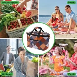Brisby 4 Laags Geïsoleerde Koeltas - Boodschappentas 21 Liter - Block 13 Brisby 4 Laags Geïsoleerde Koeltas - Boodschappentas 21 Liter - Block -Campingwinkels 1197x1200 35