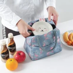 Koeltas - Lunchtas - Volwassenen En Kinderen - Compact & Handig: Zomer - Picknick -School - Lunch - Werk - Grijs Flamingo 21 Koeltas - Lunchtas - Volwassenen En Kinderen - Compact & Handig: Zomer - Picknick -School - Lunch - Werk - Grijs Flamingo -Campingwinkels 1198x1200 21