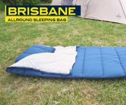 NOMAD® Brisbane XL Slaapzak | 220x90cm Blauw | Lichtgewicht & Kwalitatief | Dekenmodel Slaapzak | Incl Hoes -Campingwinkels 1200x1000 2