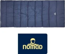 NOMAD® Brisbane Slaapzak | 205x80cm Blauw | Lichtgewicht & Kwalitatief | Dekenmodel Slaapzak | Incl Hoes -Campingwinkels 1200x1010 2