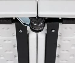 Casaria Tuintafel Opvouwbaar – Met Draaggreep 220x70 Cm – Wit -Campingwinkels 1200x1015