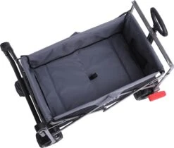 AREBOS Handkar | Transportwagen | Apparatuurwagen | Opvouwbaar | Duwstang| Zwart -Campingwinkels 1200x1018 4