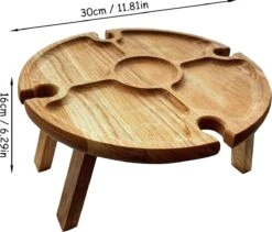 Merkloos Opvouwbare Draagbare Picknicktafel, Outdoor Opvouwbare Lichtgewicht Kampeertafel 30,5 Cm Kleine Houten Wijnpicknicktafel Voor Feest, Strand, Tuin, Camping, Barbecue, Reizen 7 Merkloos Opvouwbare Draagbare Picknicktafel, Outdoor Opvouwbare Lichtgewicht Kampeertafel 30,5 Cm Kleine Houten Wijnpicknicktafel Voor Feest, Strand, Tuin, Camping, Barbecue, Reizen -Campingwinkels 1200x1027
