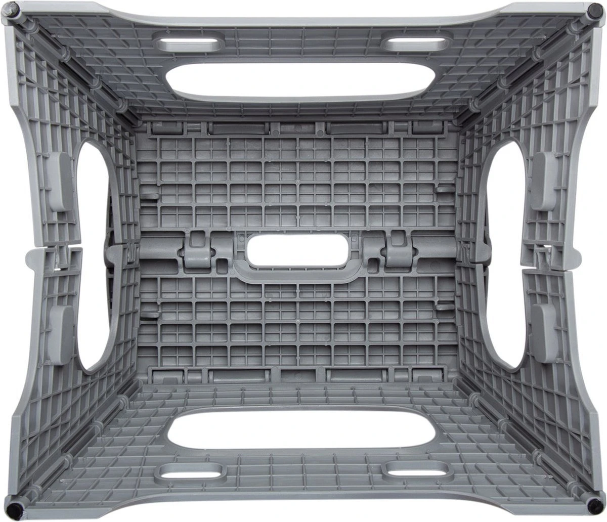 Splendole Opstapje Inklapbaar Caravanopstapje - Opvouwbaar - 120 Kg - 27 Cm Krukje Grijs 2 Splendole Opstapje Inklapbaar Caravanopstapje - Opvouwbaar - 120 Kg - 27 Cm Krukje Grijs - Afbeelding 2