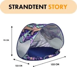 Deryan Luxe Pop Up Strandtent - Anti-UV 50+ - Story -Campingwinkels 1200x1045 3