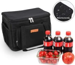 Lunchtas - Koeltas Voor Dames En Heren - Cool Bag - 4 Laags Geïsoleerde Koeltas - Kleine Cooler - Lunch Box - Lunchtas 15 Liter- Zwart 14 Lunchtas - Koeltas Voor Dames En Heren - Cool Bag - 4 Laags Geïsoleerde Koeltas - Kleine Cooler - Lunch Box - Lunchtas 15 Liter- Zwart -Campingwinkels 1200x1046 4