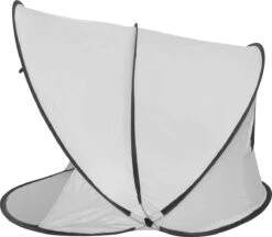Deryan Luxe Pop Up Strandtent XXL - Anti-UV 50+ - Zilver -Campingwinkels 1200x1047 8