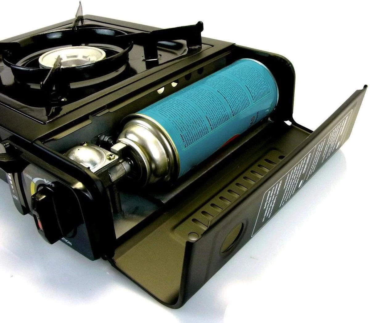 Camping Kooktoestel Op Gas - 1-pits - Inclusief Opbergkoffer 6 Camping Kooktoestel Op Gas - 1-pits - Inclusief Opbergkoffer - Image 6