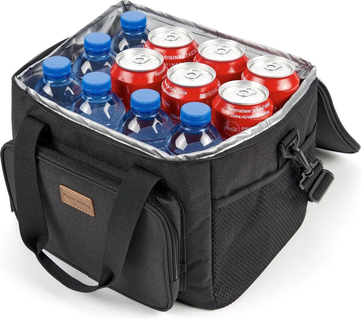 Packaway 4 Laags Geïsoleerde Koeltas - Lunchtas 15 Liter - Zwart 7 Packaway 4 Laags Geïsoleerde Koeltas - Lunchtas 15 Liter - Zwart - Image 7