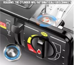 Camping Kooktoestel - Draagbaar Gasfornuis - Incl. 6x Gasflessen En Koffer -Campingwinkels 1200x1063 2