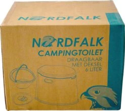 NordFalk Draagbaar Campingtoilet 6 Liter - Camping Toilet Met Binnenemmer - Incl. Deksel En Rolhouder -Campingwinkels 1200x1063 8