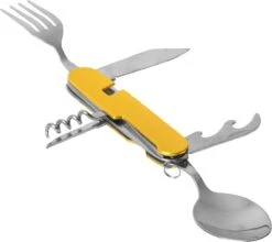 Merkloos Bestek - All -In-One Vork / Lepel / Mes / Flesopener/ Tirbuson - Blauw -Campingwinkels 1200x1068 7