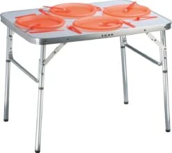 Merkloos Campingtafel - Opklapbaar - 75 X 55 X 70 Cm - Compact - Met Handvat -Campingwinkels 1200x1071
