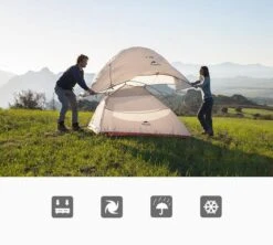 Cloud Up 1 Upgraded - Naturehike® - 1 Persoons Tent - Lichtgewicht Tent - Incl. Grondzeil - 210T 3000mm - Outdoor - Waterdicht - Hiking & Wandelen -Campingwinkels 1200x1080 1