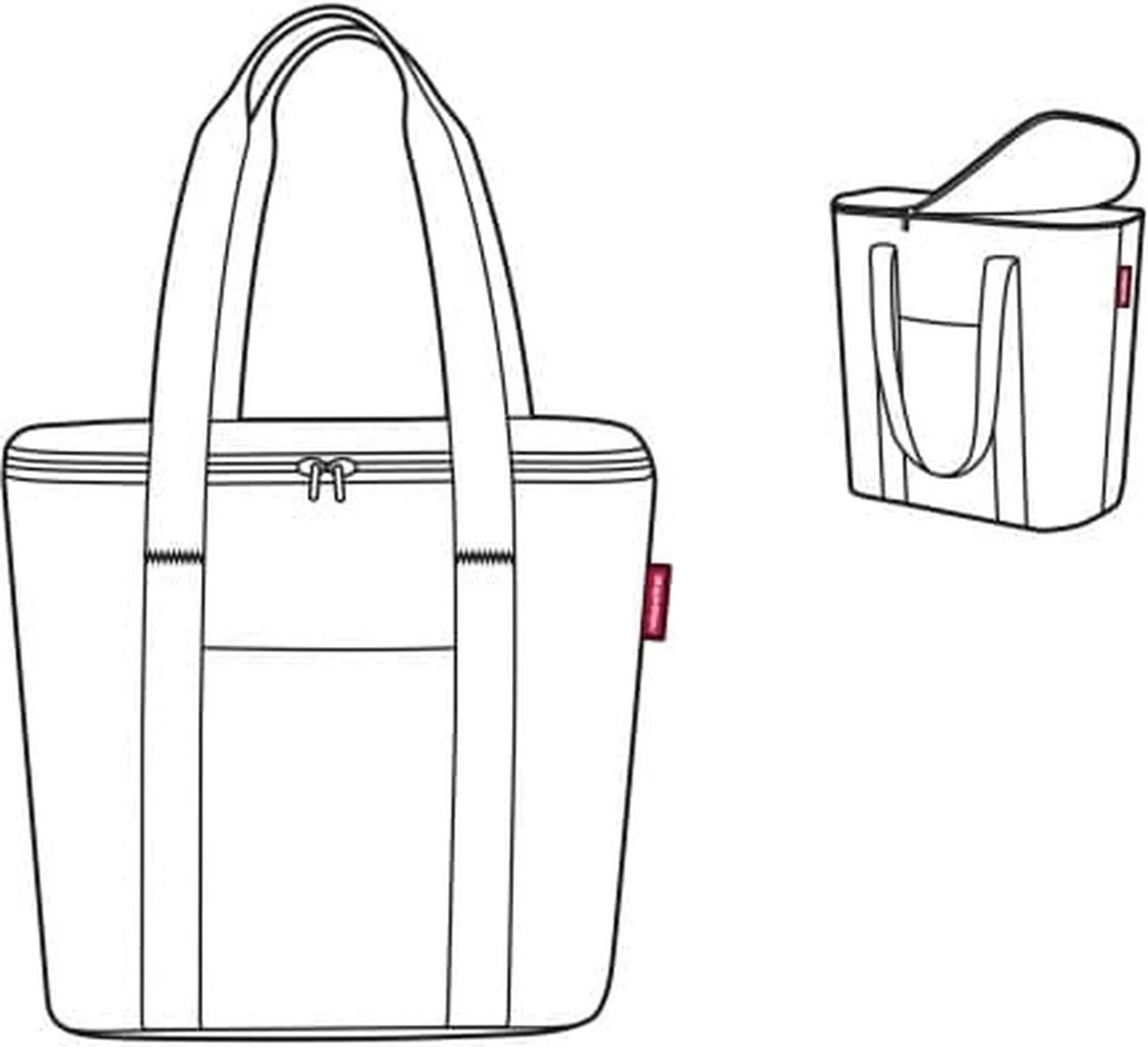 Reisenthel Thermoshopper Koeltas - 15L - Signature Black Zwart 5 Reisenthel Thermoshopper Koeltas - 15L - Signature Black Zwart - Image 5