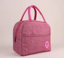 Koeltas - Lunchtas - Volwassenen En Kinderen - Compact & Handig: Zomer - Picknick -School - Lunch - Werk - Klassiek Roze -Campingwinkels 1200x1096 4