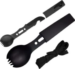 Lynnz® Spork 7 In 1 - Camping Bestek - Campingbestek - Campingservies - Reisbestek - Bestek To Go - Jachtmes - Rambomes -Campingwinkels 1200x1104 6