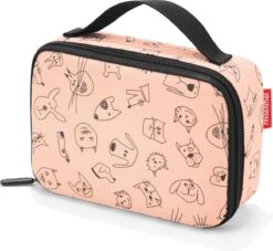 Reisenthel Thermocase Lunchbox - 1,5L - Cats&Dogs Rose Roze